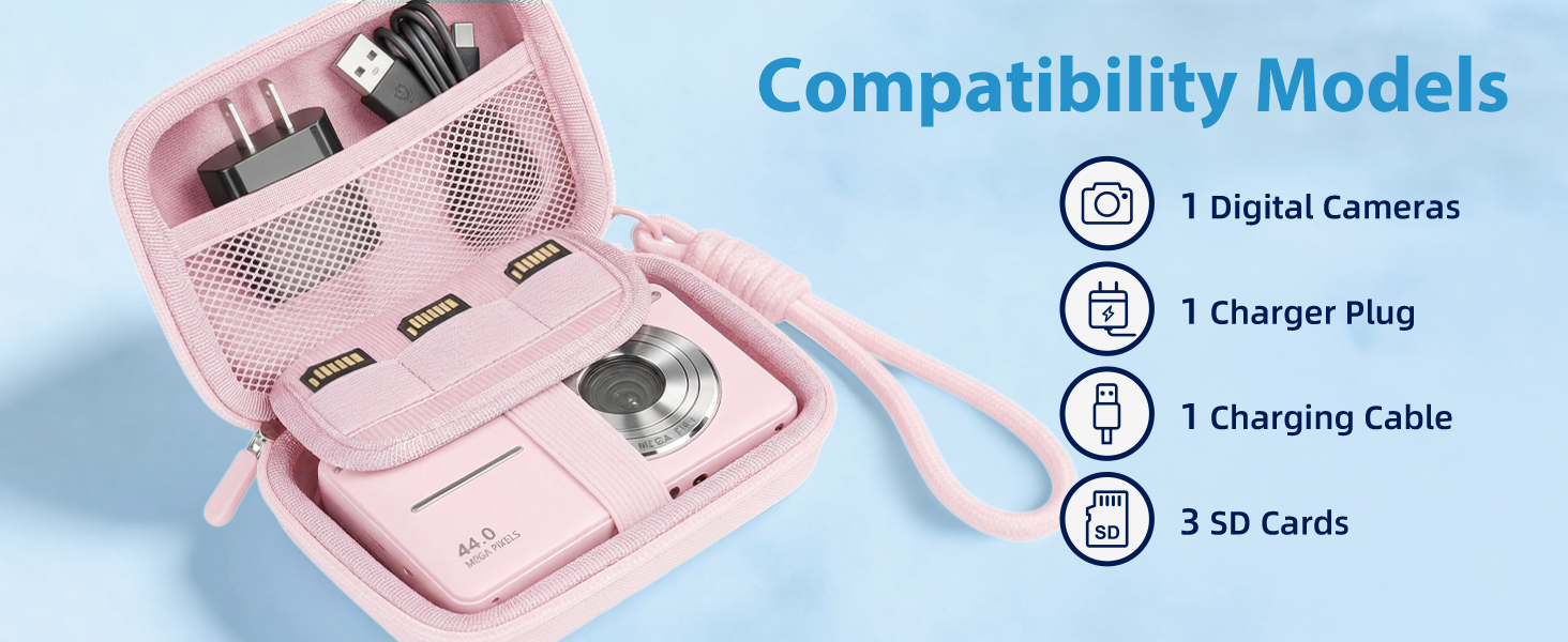 digital camera case pink 1