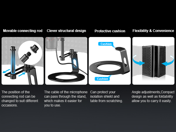 mic sound shield
