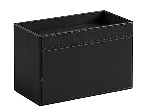 black tissue box cover