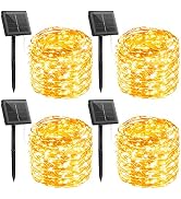 Outdoor Solar String Lights, Extra-Long 288Ft 800 LED Solar Fairy Lights, 4 Pack Each 72FT 200 LE...