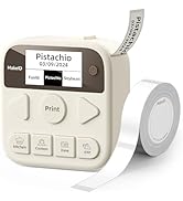 Makeid Label Maker Machine with Tape, S1 Pro Bluetooth LCD Display Labeler, One-Click Quick Print...