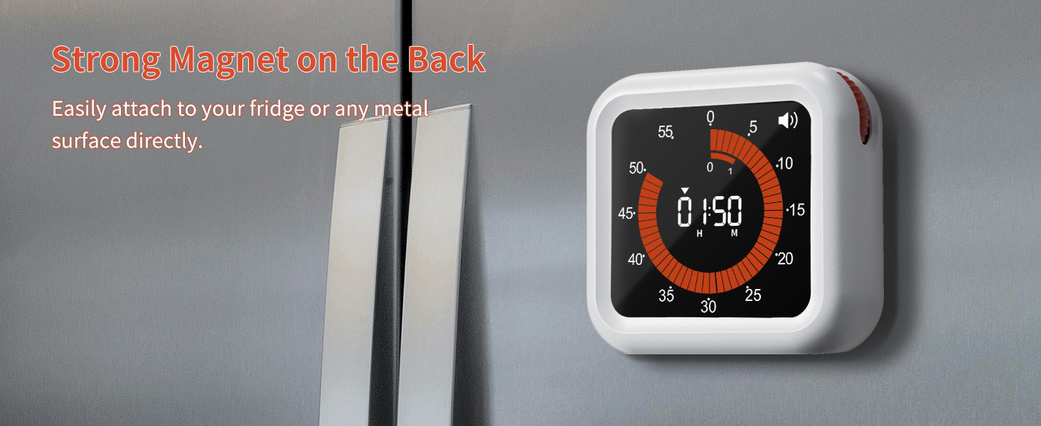 magnetic digital timer
