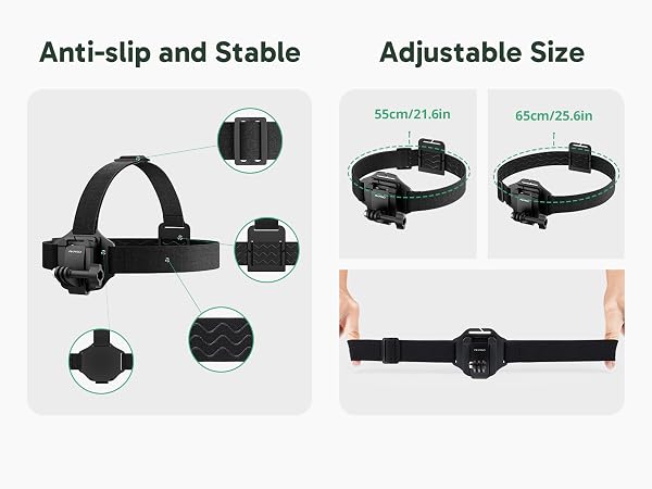 AKASO Head Strap Mount