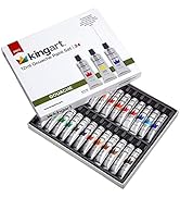 KINGART 12ml Gouche Paint Set, Set of 24