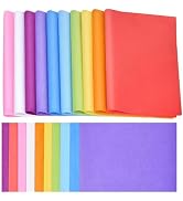 60 Sheets 20"x14" Wrapping Tissue Paper Bulk in 10 Assorted Colors for Gift Bags Weddings Birthda...