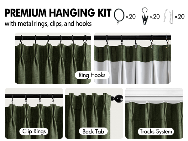 curtains with hooks