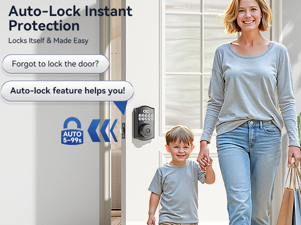 Keyless Entry Door Lock