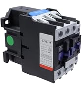 Antrader AC Contactor CJX2-3210 220V 50Hz Coil Motor AC Contactor,1Pcs | 3 Poles Normally Open,22...