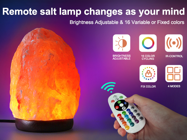 remote salt lamp
