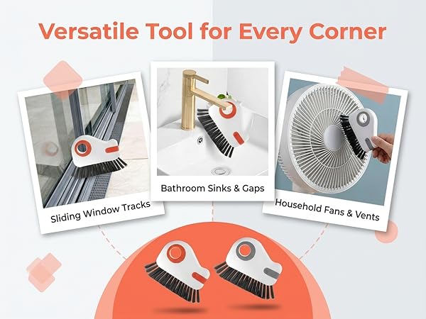 2 in 1 Window Track Cleaner