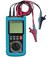 allsun Digital Electric Cable Resistance Tester Cable Wire Length Meter Ohm Resistance Meter Up t...