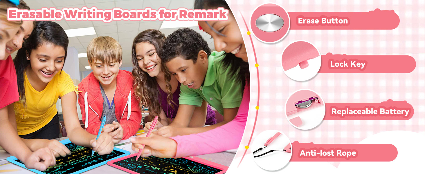 Doodle Board LCD Scribbler Boards school living room outside drawing pad for kids Christmas Gifts