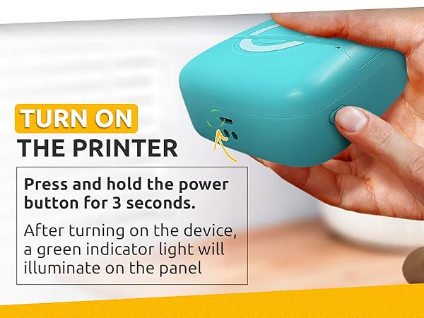 mini printer sticker bluetooth printers for home use printers tiny thermal printer