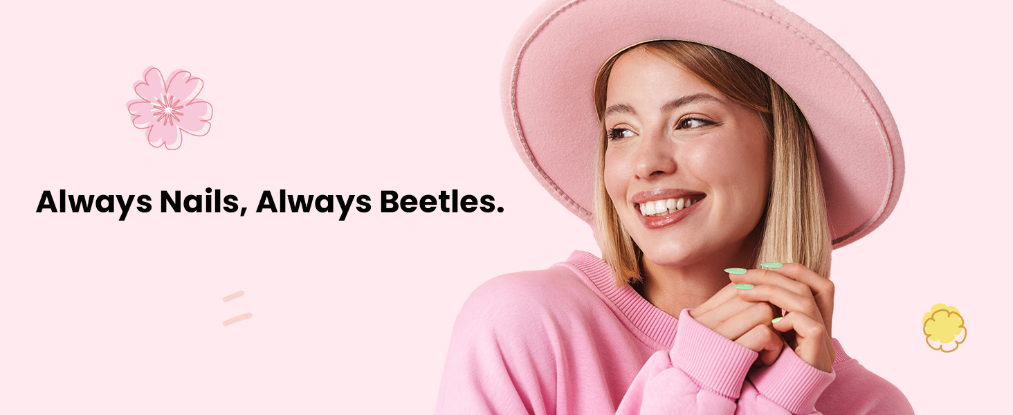 Beetles Nail Art Stickers