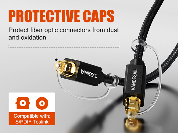 optical audio cable 5 feet