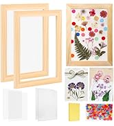 Aboofx Paper Making Kit, A5 Size Paper Making Screen Frame Kit, Wooden Mold and Deckle with Mesh,...