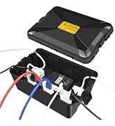 NineLeaf Large Outdoor Electrical Box Waterproof (12.5 x 8.5 x 5 inch), IP54 Extension Cord Cover...