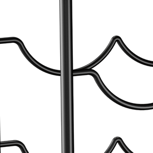 countertop wine rack