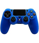 Goliton 2X Silicone Rubber Soft case Gel Skin Cover Compatible with Sony Playstation 4 PS4 Contro...