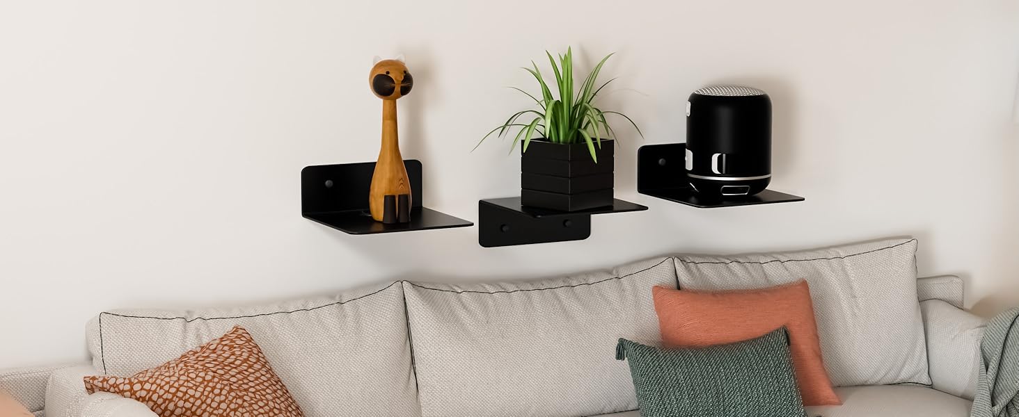 Mini Wall Shelves for Living Room