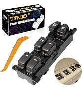 Front Left Power Control Window Switch Compatible with 2008-2010 Hyundai Sonata Replace OE 93570-...