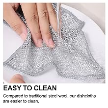 non scratch wire dishcloth