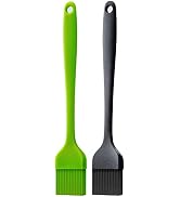 Ortarco Silicone Basting Pastry Brush for Baking Cooking Bbq Grill Spread Oil Butter Sauce 2 Pack