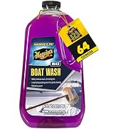 Meguiar's M43 Marine/RV Boat Wash, pH-Balanced Boat/RV Wash for Protecting Fiberglass and Gel Coa...