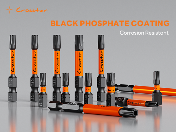 magnetic impact torx bit set