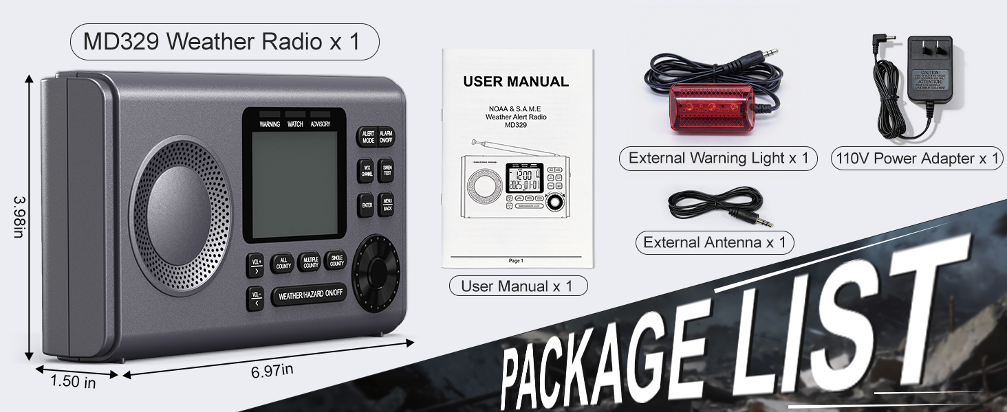 weather alert radio noaa s.a.m.e