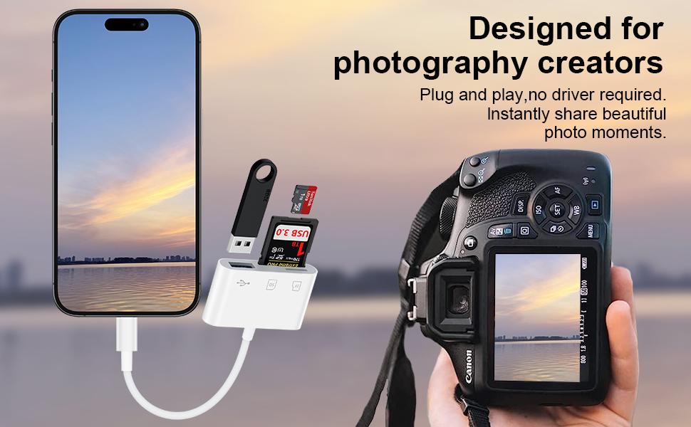 sd card reader for iphone