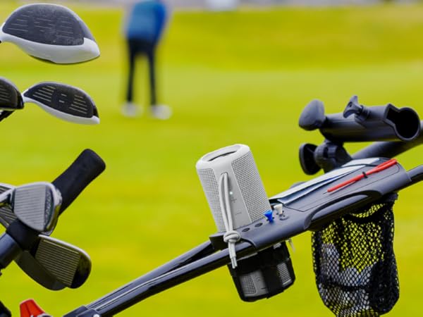 portable golf speaker