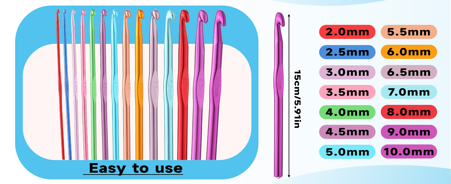 Crochet Hooks Set