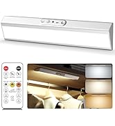 Motion Sensor Closet Lights with Eye Protection Design 400 Lumen Pantry Light Under Cabinet Wirel...