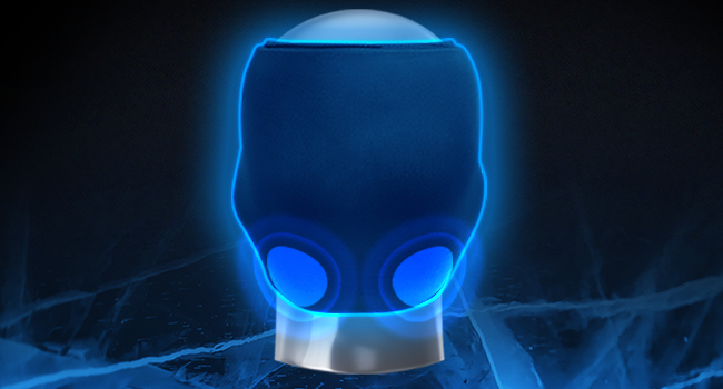 Image shows the features of the inside of the Cap with futuristic X-ray technology