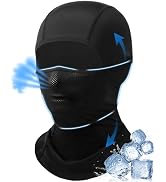 Balaclava Face Mask with Movable Deisgn for Men Women Summer Cooling Shiesty Mask Sun UV Protecti...