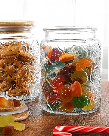 candy jar candy jars with lids canisters for kitchen counter sugar container jar jars with lids