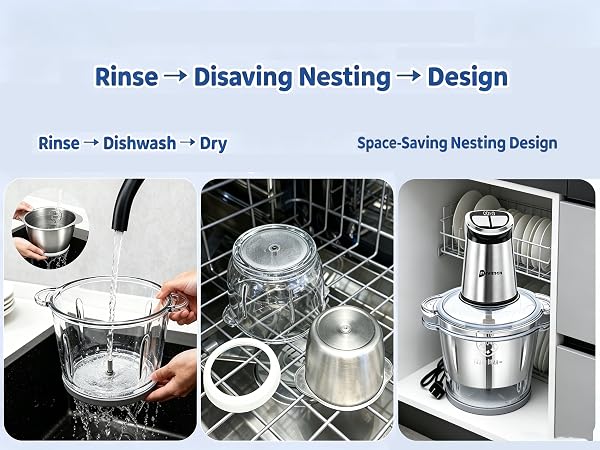 easy to clean and storage