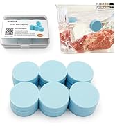 MOMOMA Sous Vide Magnets 12Pcs-Food-Grade Silicone Coated Weights&Clips, Keep Bags Submerged, Wor...
