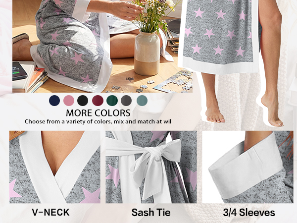 knit robes for women
