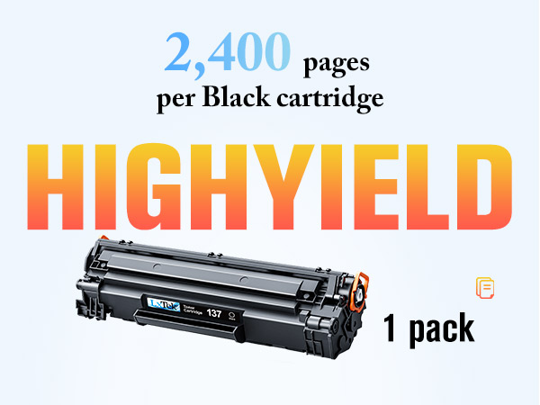 for canon 137 for canon cartridge 137 cannon 137 black toner cartridge