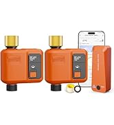 WiFi Water Timer for Garden Hose, Smart Sprinkler Timer with 984ft Long Range, Strong Wall Penetr...
