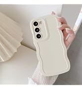 UEEBAI Wave Frame Case for Samsung Galaxy A15 4G/5G Phone Case,Cute Wave Frame Slim Fit Shockproo...