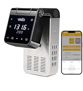 Vesta Precision Sous Vide Cooker, 30L Capacity, WiFi App Control and Large Display Screen,Foldabl...