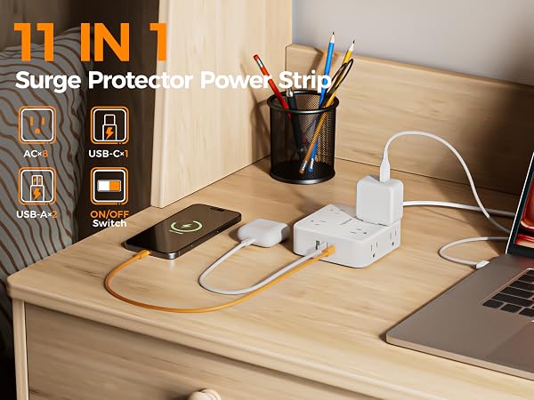 Flat Plug Extension Cord
