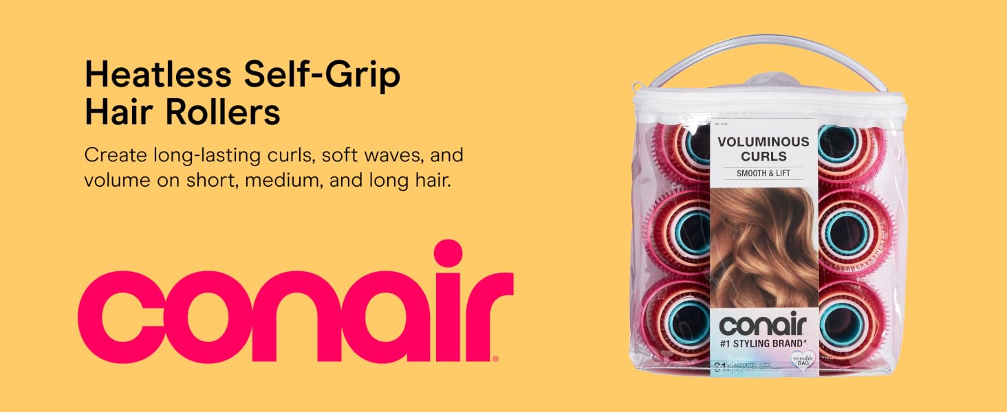 Heatless Self-Grip Hair Rollers