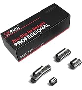 CKAuto MC 100Pcs Zinc Clip on Wheel Weights Assortment for Alloy Rims | 0.25oz, 0.5oz, 0.75oz, 1....