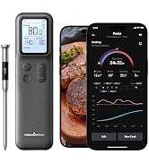 ThermoMaven Smart Bleutooth Wireless Meat Thermometer, Standalone Base, WiFi Unlimited Range, NIS...