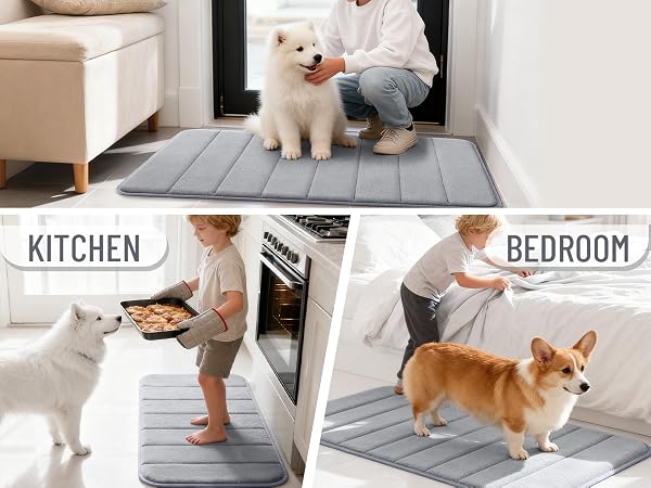 OLANLY Bathroom Rug