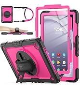 SEYMAC stock Case for Samsung Galaxy Tab A9+ Plus 11'', Full-Body Drop Protection Case with Scree...